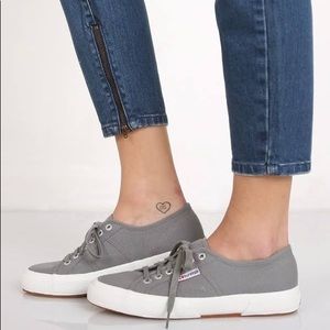 Superga Cotu Classic Light Gray Women’s 7.5 (EU 38) Very Little Wear Excellent!